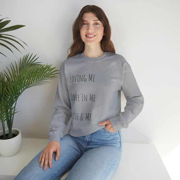Loving, Love In, Love & Unisex Heavy Blend™ Crewneck Sweatshirt