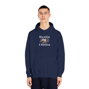 Healin and chillin Unisex DryBlend® Hooded Sweatshirt
