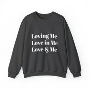 Loving, Love in, Love & Unisex Heavy Blend™ Crewneck Sweatshirt