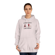 Loved People Love People Unisex College Hoodie