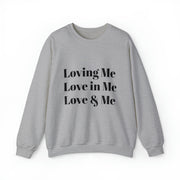 Loving, Love in, Love & Unisex Heavy Blend™ Crewneck Sweatshirt