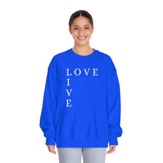 Love Live Unisex DryBlend® Crewneck Sweatshirt