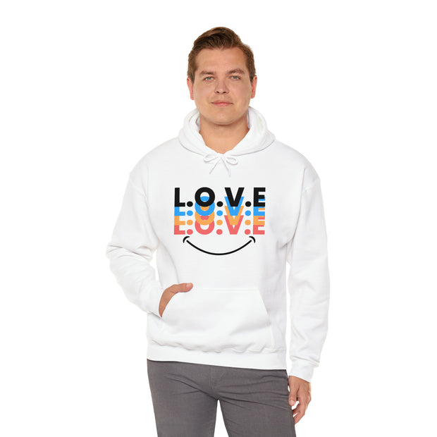 Unisex Heavy Blend™ Hooded Sweatshirt - L.O.V.E Design