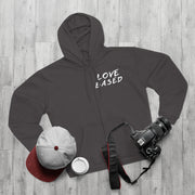 Love Based Based In Love Unisex Hooded Zip Sweatshirt