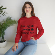 Loving, Love in, Love & Unisex Heavy Blend™ Crewneck Sweatshirt
