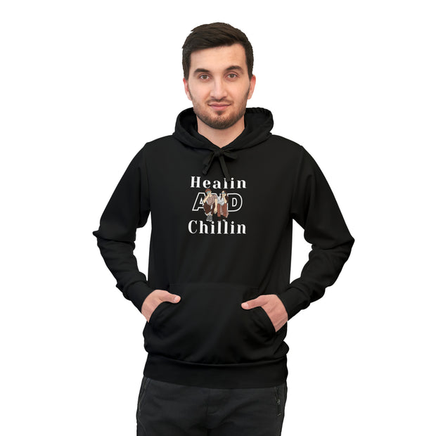 Healin and chillin Athletic Hoodie (AOP)