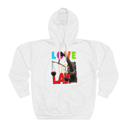 Love Is Law Unisex Pullover Hoodie (AOP)