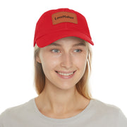 LoveMaker Dad Hat with Leather Patch (Rectangle)