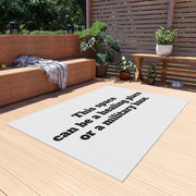 Healing or Military Outdoor Rug