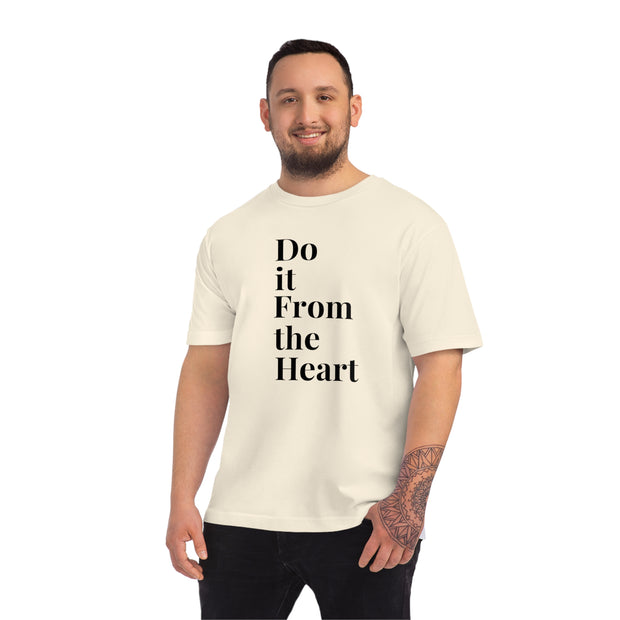Do It From The Heart  Unisex Fuser T-shirt