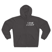 Love Based Based In Love Unisex Hooded Zip Sweatshirt