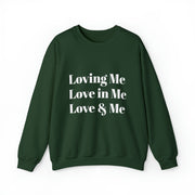 Loving, Love in, Love & Unisex Heavy Blend™ Crewneck Sweatshirt