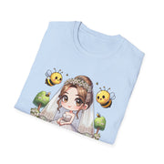 I Bee's the Bride to Bee Unisex Softstyle T-Shirt - Fun Wedding Theme Tee