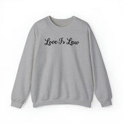 Love Is Law Unisex Heavy Blend™ Crewneck Sweatshirt