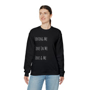 Loving, Love In, Love & Unisex Heavy Blend™ Crewneck Sweatshirt