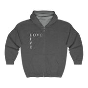 Love Live Unisex Heavy Blend™ Full Zip Hooded Sweatshirt
