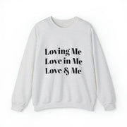 Loving, Love in, Love & Unisex Heavy Blend™ Crewneck Sweatshirt