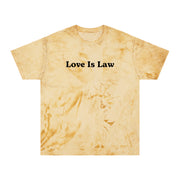 Love Is Law Unisex Color Blast T-Shirt