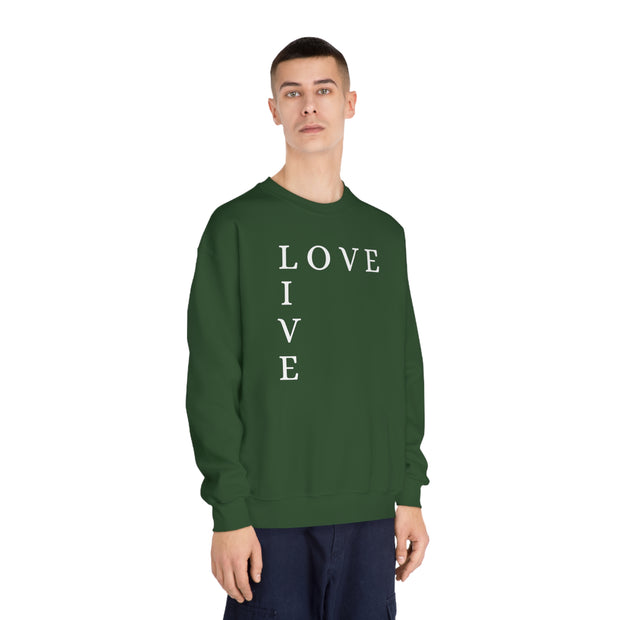 Love Live Unisex DryBlend® Crewneck Sweatshirt