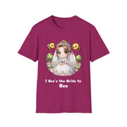 I Bee's the Bride to Bee Unisex Softstyle T-Shirt - Fun Wedding Theme Tee