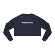 Pure & Protected Women's Cropped Sweatshirt
