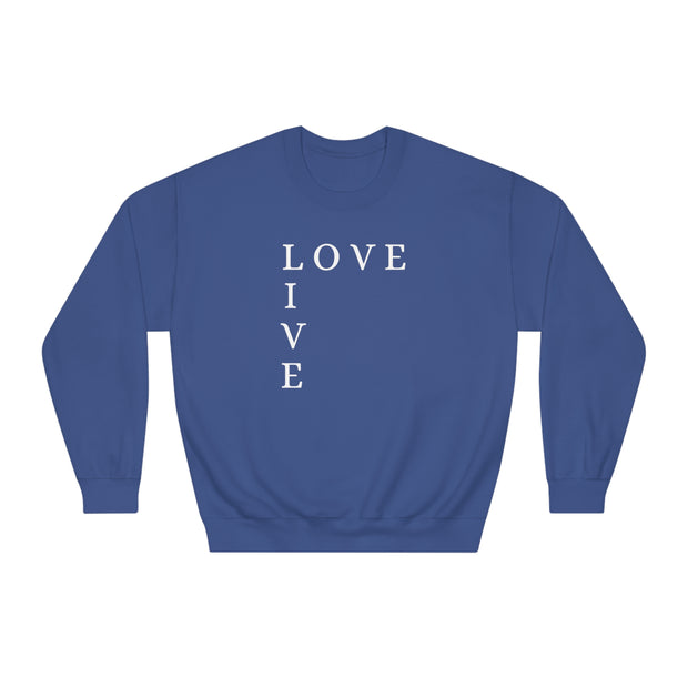 Love Live Unisex DryBlend® Crewneck Sweatshirt
