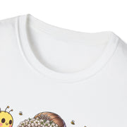 I Bee's the Bride to Bee Unisex Softstyle T-Shirt - Fun Wedding Theme Tee