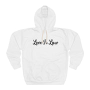 Love Is Law Unisex Pullover Hoodie (AOP)
