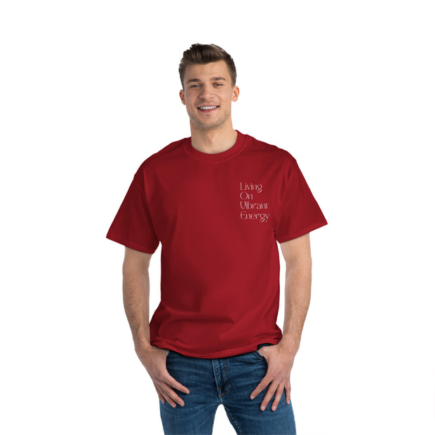 Living On Vibrant Energy Beefy-T®  Short-Sleeve T-Shirt