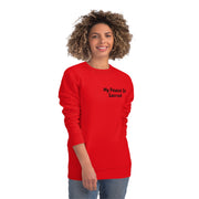 My Peace So Sacred Unisex Changer Sweatshirt