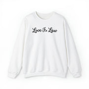 Love Is Law Unisex Heavy Blend™ Crewneck Sweatshirt