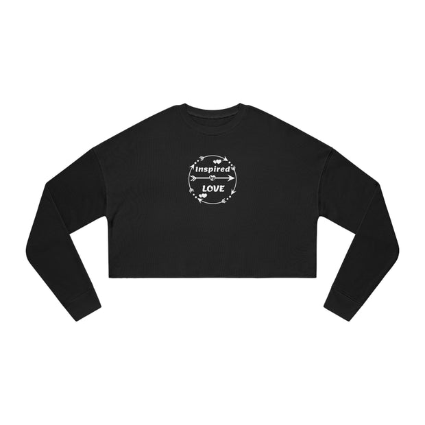 Inspired by Love Women's Cropped Sweatshirt