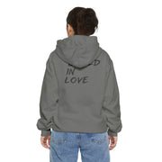 Love Based Based In Love Unisex Garment-Dyed Hoodie