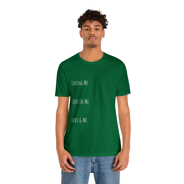 Loving, Love In, Love & Unisex Jersey Short Sleeve Tee