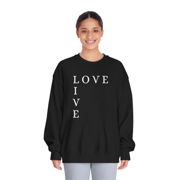 Love Live Unisex DryBlend® Crewneck Sweatshirt