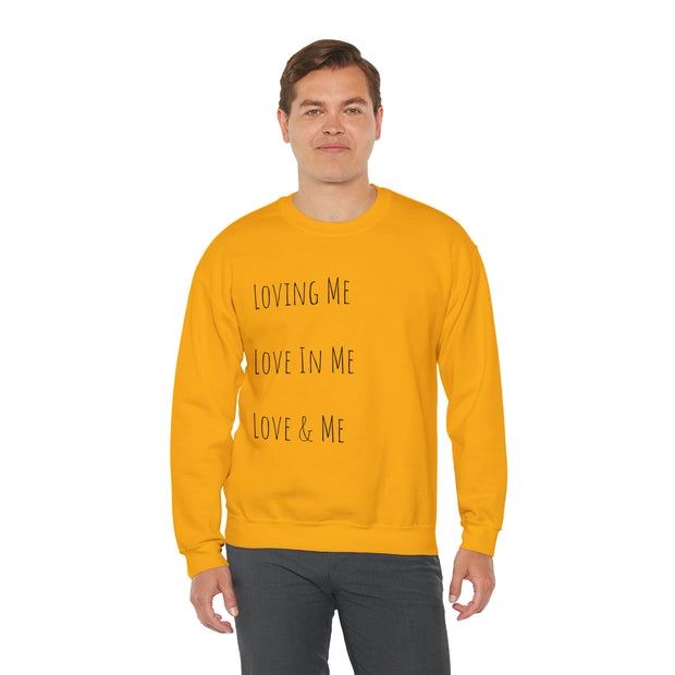 Loving, Love In, Love & Unisex Heavy Blend™ Crewneck Sweatshirt