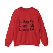 Loving, Love in, Love & Unisex Heavy Blend™ Crewneck Sweatshirt