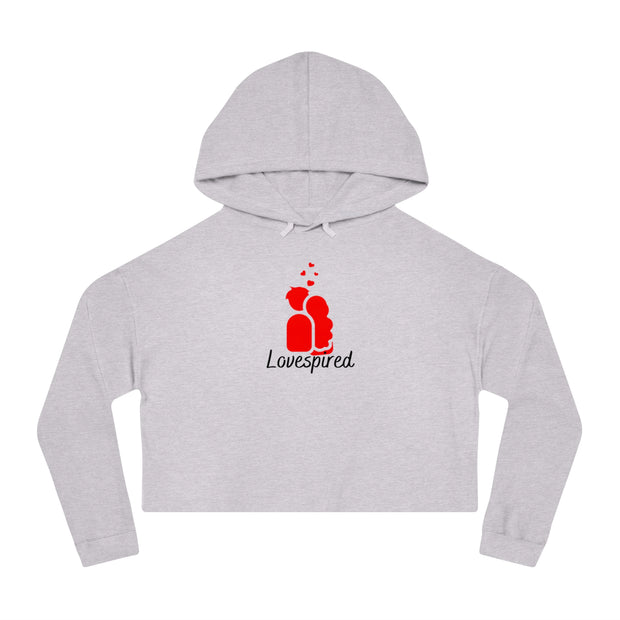Lovespired Women’s Cropped Hooded Sweatshirt