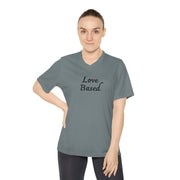 Love Based Women's Performance V-Neck T-Shirt