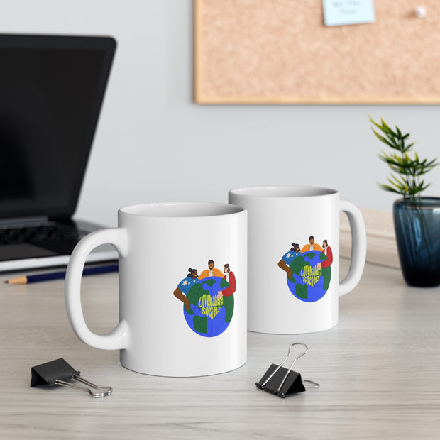 LoveMakers Society Logo Diversity Celebration Mug - 11oz Coffee Cup