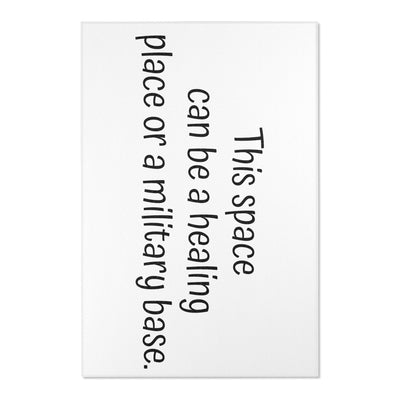 Healing Place or Military Base Area Rugs