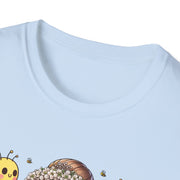 I Bee's the Bride to Bee Unisex Softstyle T-Shirt - Fun Wedding Theme Tee