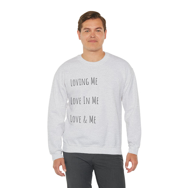 Loving, Love In, Love & Unisex Heavy Blend™ Crewneck Sweatshirt