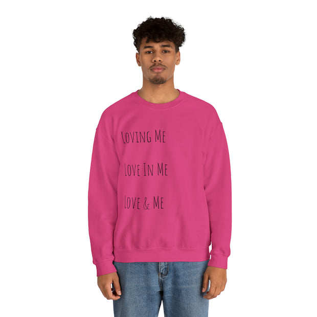 Loving, Love In, Love & Unisex Heavy Blend™ Crewneck Sweatshirt