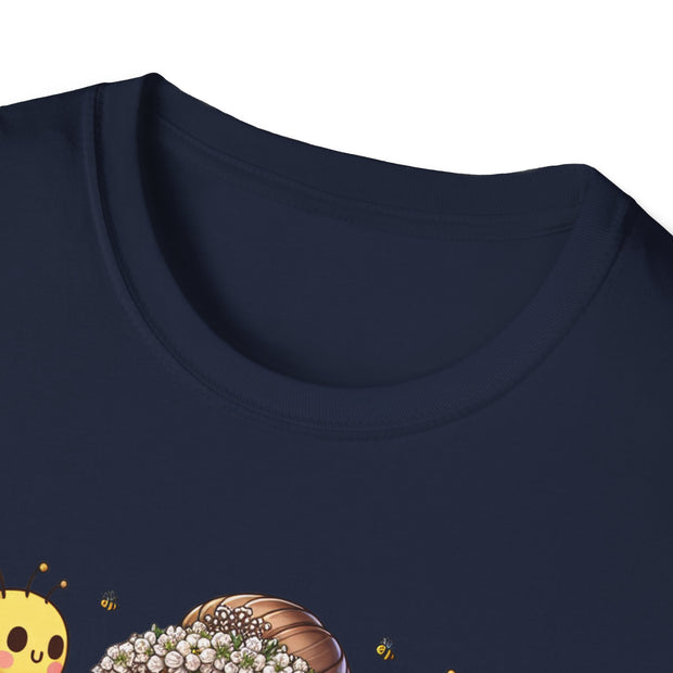 I Bee's the Bride to Bee Unisex Softstyle T-Shirt - Fun Wedding Theme Tee