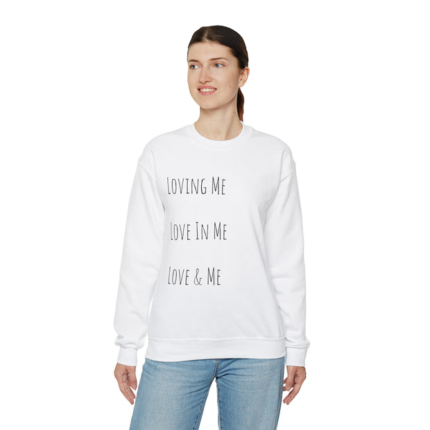 Loving, Love In, Love & Unisex Heavy Blend™ Crewneck Sweatshirt