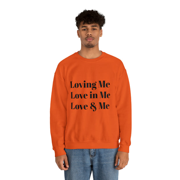 Loving, Love in, Love & Unisex Heavy Blend™ Crewneck Sweatshirt