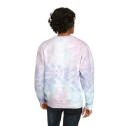 If You Love Me Hug Me Unisex Tie-Dye Sweatshirt