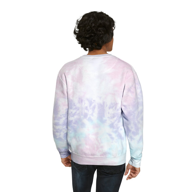 If You Love Me Hug Me Unisex Tie-Dye Sweatshirt