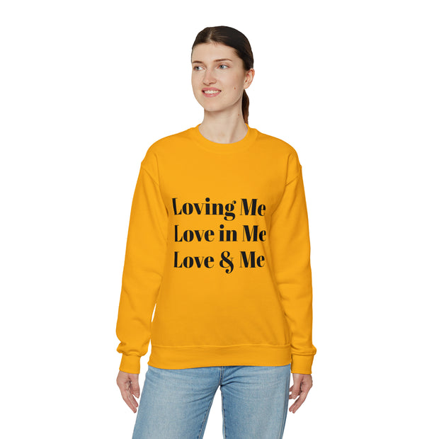 Loving, Love in, Love & Unisex Heavy Blend™ Crewneck Sweatshirt